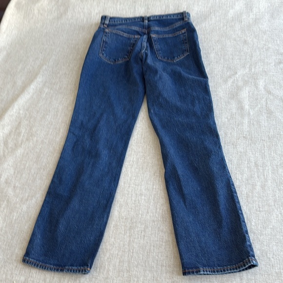 Abercrombie & Fitch Ultra High Rise Ankle Straight Denim Jeans Size 4 / 27 Long - Picture 10 of 10